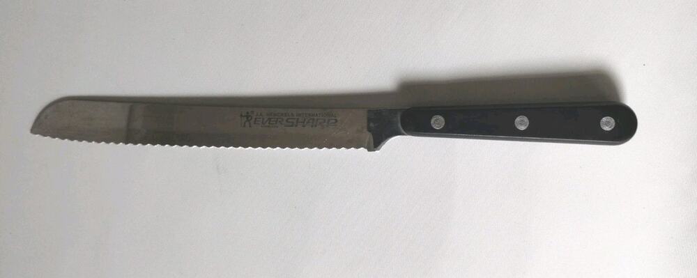 8" J.A. Henckels International Eversharp Knife - Serrated Bread Knife Stainless